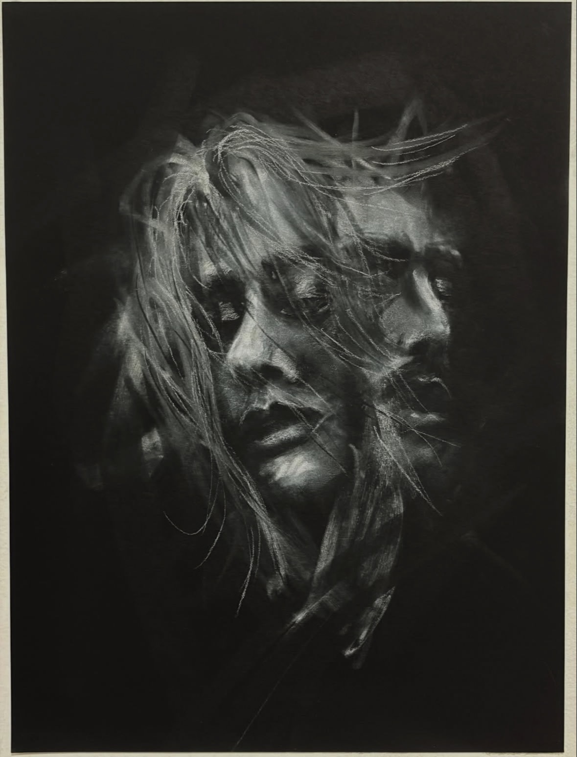 see through charcoal study